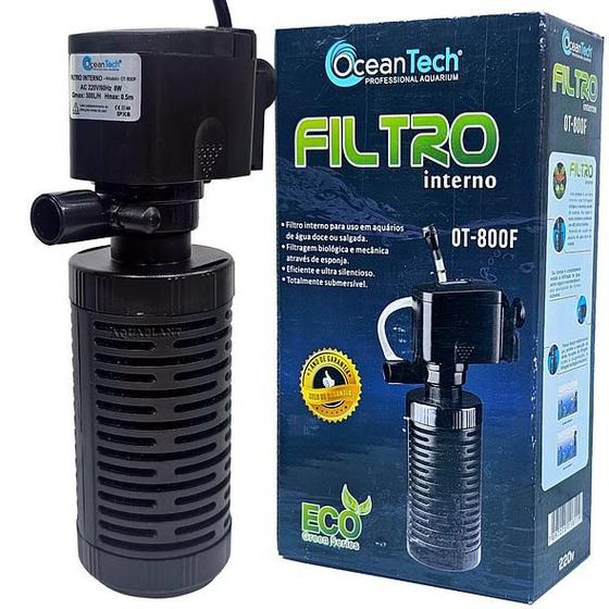 Imagem de Filtro interno aquários fontes terrarios 300 lh ocean tech