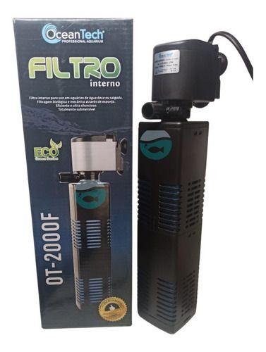 Imagem de Filtro Interno Com Bomba Aquário Ot-2000f Oceantech 1200l/h