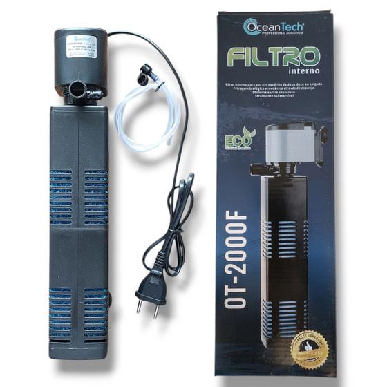 Imagem de Filtro Interno Submersivel OT-2000F Ocean Tech com Bomba