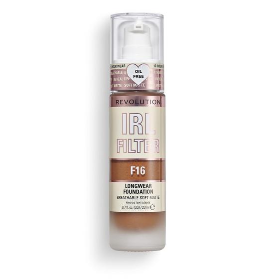 Imagem de Filtro IRL Foundation Revolution Beauty F16 20 mL médio-cheio