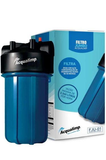 Filtro Jumbo Acqualimp (FJU01) - Filtro para Cavalete e Caixa D’água ...