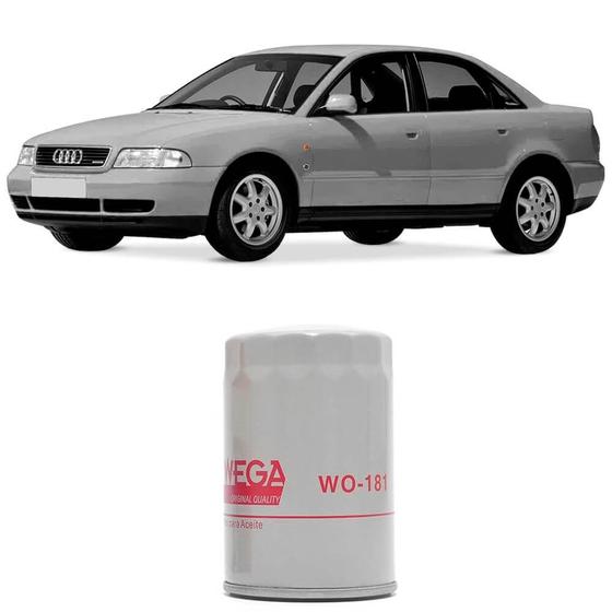 Imagem de Filtro Óleo Audi A4 1.8 2.0 96 a 2003 Wega