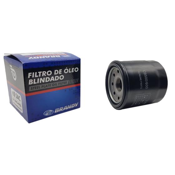 Imagem de Filtro Óleo Blindado Brandy Para Motos Acima de 400cc