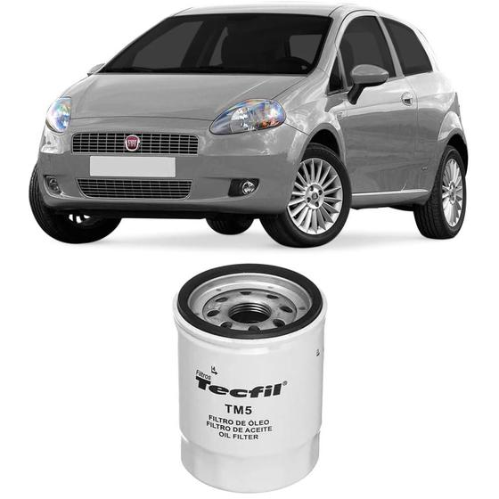 Imagem de Filtro Óleo Fiat Punto 1.4 8v 2008 a 2011 Tecfil - PSL55M 