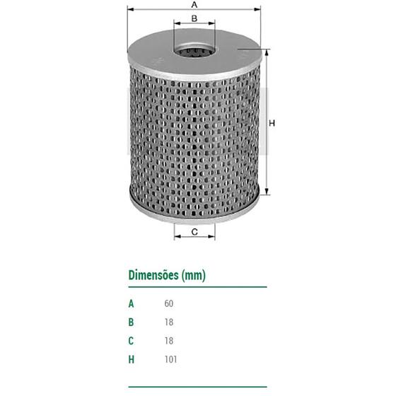 Imagem de Filtro Oleo Hidraulico H60110 Mann Filter