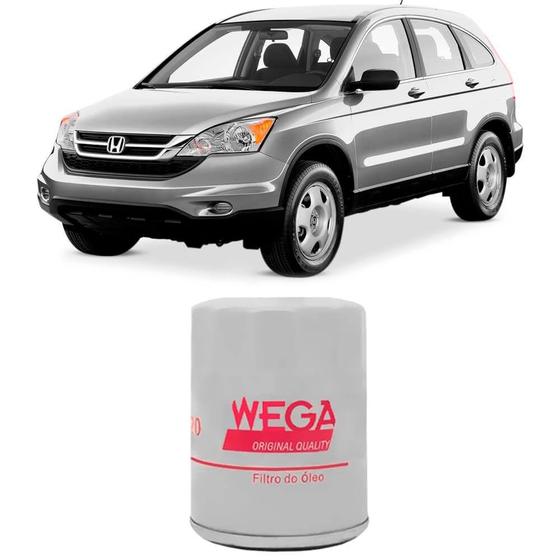 Imagem de Filtro Óleo Honda Crv 2.0 2008 a 2015 Wega