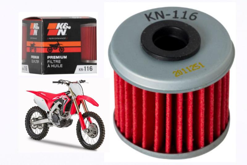 Imagem de Filtro Oleo K&n Premium Powersports CRF 250R 2004 á 2023