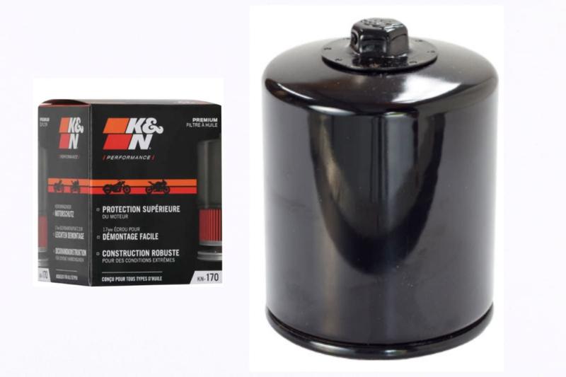 Imagem de Filtro Oleo K&n Preto HD XL883C Sportster Custom 54ci 03-09