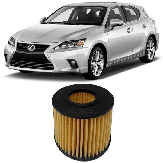 Imagem de Filtro Óleo Lexus CT200h 1.8 2013 a 2017 Wega
