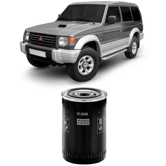 Imagem de Filtro Óleo Mitsubishi Pajero 2.8 3.2 92 a 2003 Mann