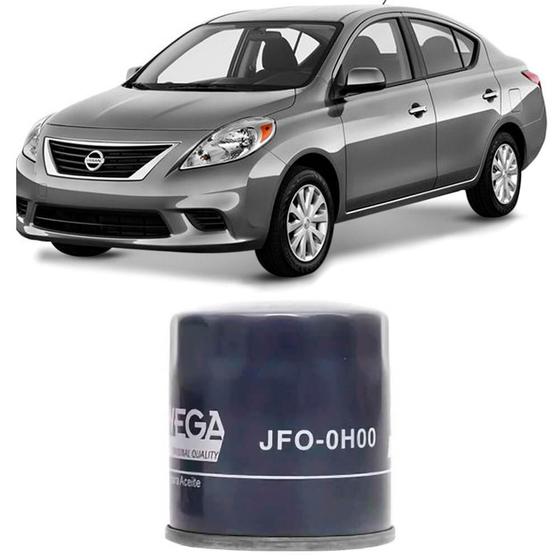 Filtro Óleo Nissan Versa 1.0 1.6 2012 a 2018 Wega Menor preço em Filtro Óleo Nissan Versa 1.0 1.6 2012 a 2018 Wega