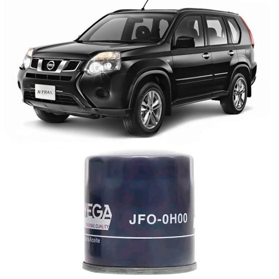 Filtro Óleo Nissan X-Trail 2.0 2.5 2005 a 2009 Wega Imagem de Filtro Óleo Nissan X-Trail 2.0 2.5 2005 a 2009 Wega