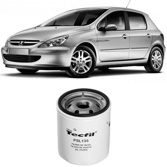 Imagem de Filtro Óleo Peugeot 307 2.0 16v 2003 a 2007 Tecfil