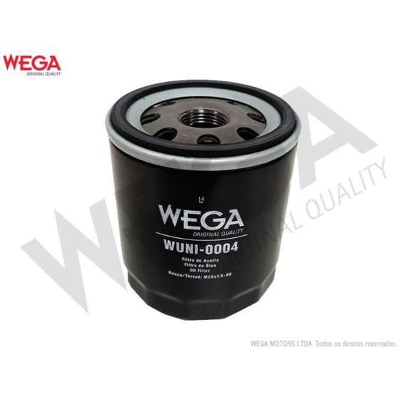 Imagem de Filtro óleo Peugeot Partner 1999 a 2003 Wega WUNI-0004