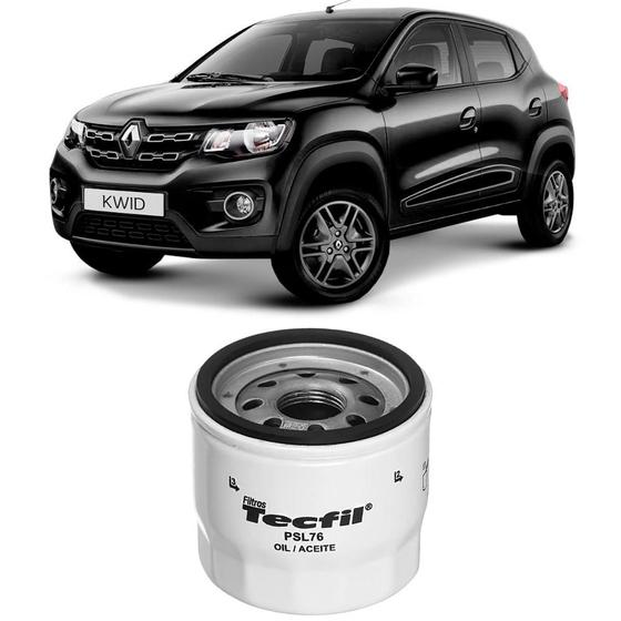 Filtro Óleo Renault Kwid 1.0 12v 2017 a 2023 Tecfil PSL76 Menor preço em Filtro Óleo Renault Kwid 1.0 12v 2017 a 2023 Tecfil PSL76