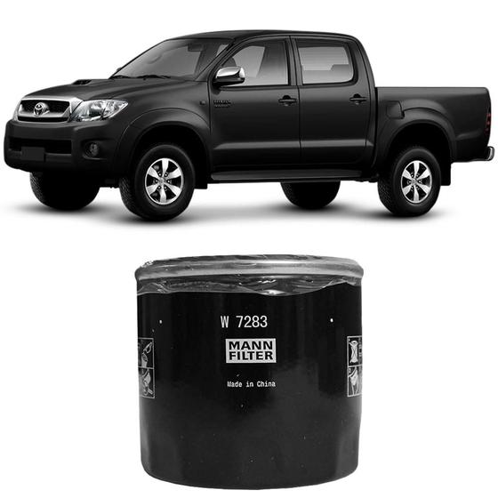 Imagem de Filtro Óleo Toyota Hilux 2.4 2.5 2.7 2.8 3.0 4.0 2006 a 2018