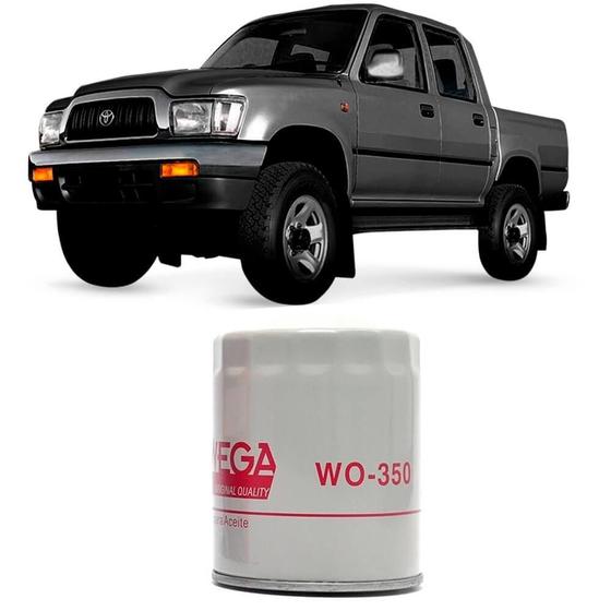 Imagem de Filtro Óleo Toyota Hilux 2.8 96 a 2001 Wega