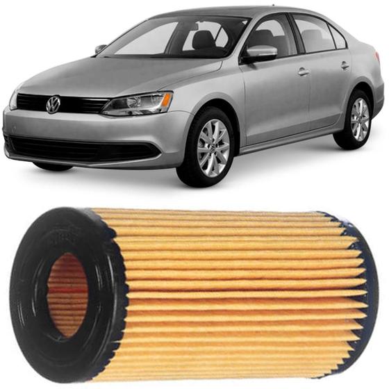 Imagem de Filtro Óleo Vw Jetta Passat Eos Audi A3 A4 Q3 TT 2006 a 2017 PEL313 Tecfil