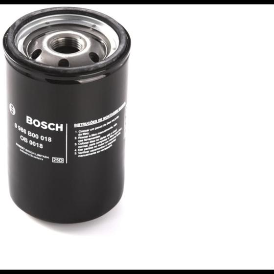 Imagem de Filtro óleo Vw Saveiro 1985 a 2009 Bosch 0 986 B00 018