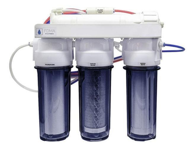 Imagem de Filtro Osmose Reversa Deionizador 100Gpd Transparente