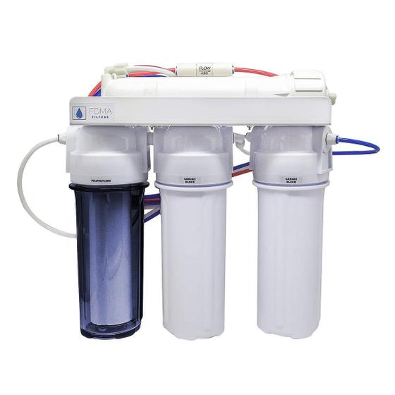 Imagem de Filtro Osmose Reversa Membrana 100gpd para Consumo Humano 