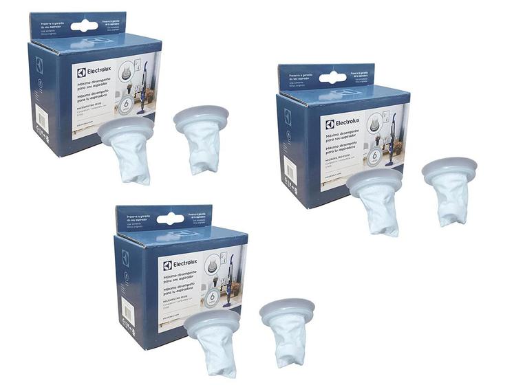 Imagem de Filtro Para Aspirador STK10 FES10 Electrolux Com 6 Unidades