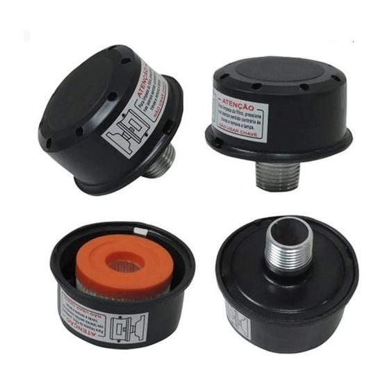 Imagem de Filtro Para Compressor Metal Com Elemento Rosca 1 - 139