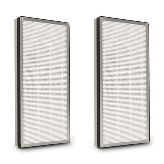 Imagem de Filtro purificador de ar Flintar H13 True HEPA MA-40 (pacote com 2)