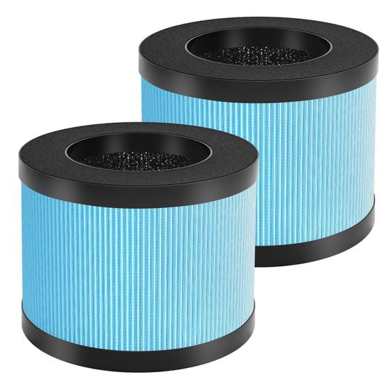 Imagem de Filtro Purificador de Ar LINNIW MK06/MK01 - Pacote com 2 - True HEPA