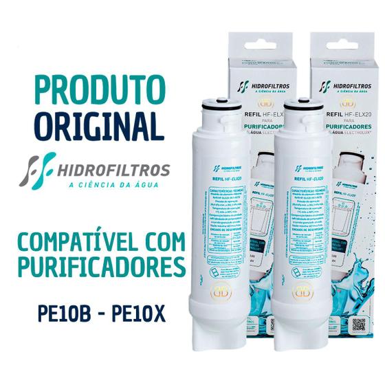 Imagem de Filtro Refil Compativel Para Purificador Electrolux Pa25g Pa30g Pa20g Pa10n