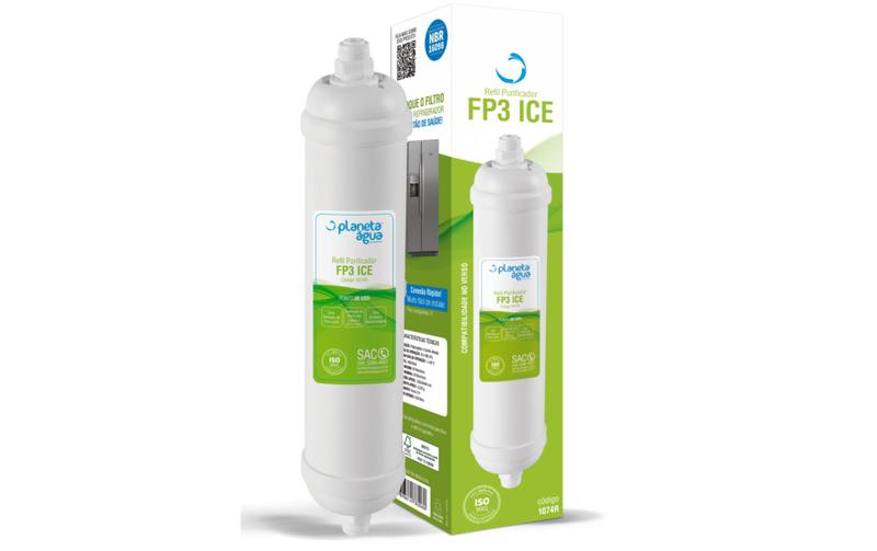 Imagem de Filtro Refil FP3 ICE Geladeiras syde by Side e Refrigerador