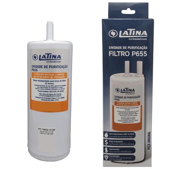 Imagem de Filtro Refil Latina Original P655 - Pn535 Vitamax Purifive