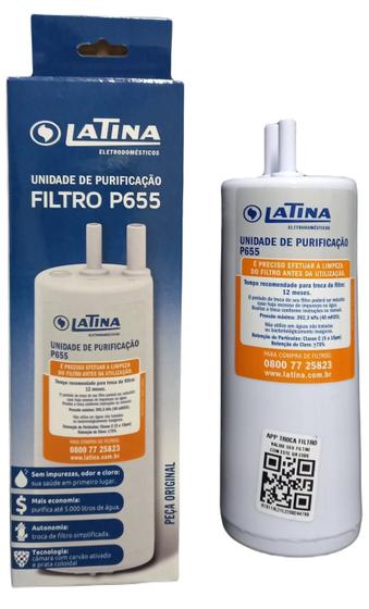 Imagem de Filtro Refil Latina P655 Purifive Vitamax Pa731 Pa735 Pn535