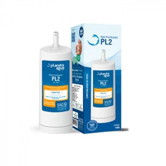 Imagem de Filtro Refil P655 compatível com aparelhos Latina Purifive, Vitamax, PA731 e PN535 - Planeta Água