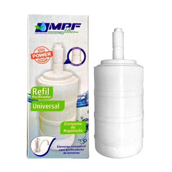 Imagem de Filtro Refil Torneira com Filtro Rosca Longa Curta Universal