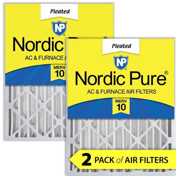 Imagem de Filtros de ar Nordic Pure 20x25x4 (19,5 x 24,5 x 3,63) MERV 10