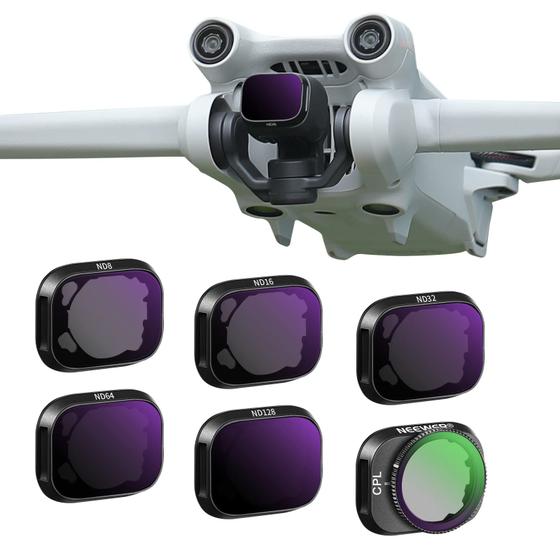 Imagem de Filtros ND Neewer para DJI Mini 3/Mini 3 Pro