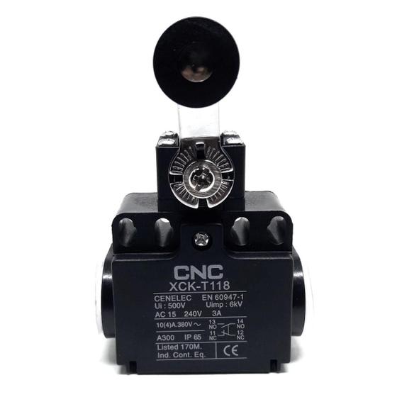 Imagem de Fim de Curso Posição EN50047 IP65 XCK-T118 CNC 59,5x94,5x44,5mm