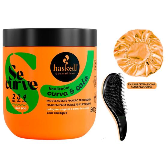 Imagem de Finaliza Modela Curva e Cola Se Curve Haskell +Escova/Touca