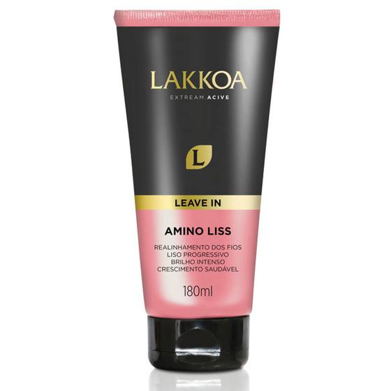 Imagem de Finalizador Amino Liss Leave In Brilho Intenso Lakkoa 180ml