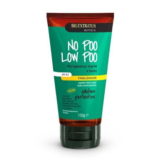 Finalizador Botica Cachos No Poo Low Poo Bio Extratus 150g Menor preço em Finalizador Botica Cachos No Poo Low Poo Bio Extratus 150g