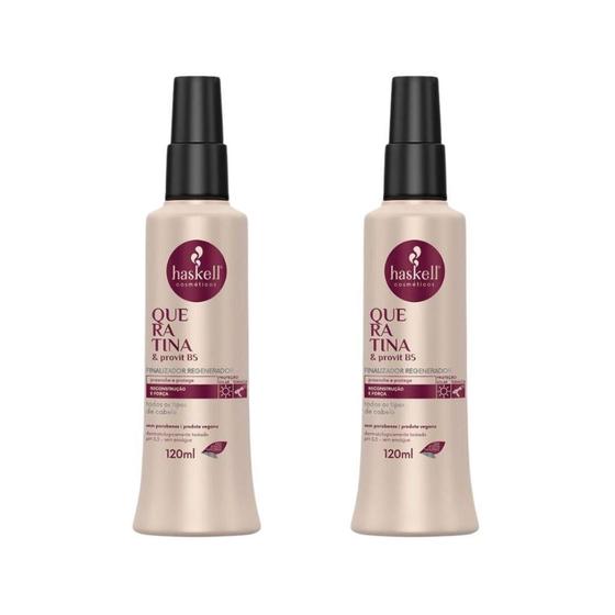 Imagem de Finalizador Haskell Regenerador Queratina 120Ml - Kit 2Un