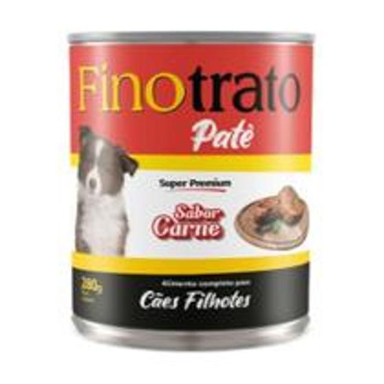 Imagem de Finotrato patê cachorro sabor caRNE 280g VB alimentos