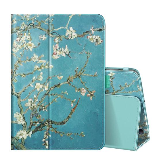 Imagem de Fintie Folio Case for All-New Amazon Fire HD 8 Tablet e Fire HD 8 Plus Tablet (10ª Geração, 2020 Lançamento) - Slim Fit Premium Vegan Leather Standing Cover com Auto Sleep/Wake, Blossom