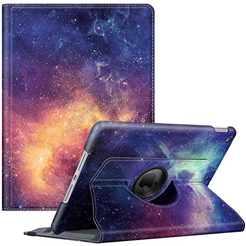 Imagem de Fintie Rotating Case para iPad 9ª Geração (2021) / 8ª Geração (2020) / 7ª Geração (2019) 10,2 Polegadas - 360 Graus Rotativo Protetor Stand Cover com Suporte lápis, Sono Auto Wake, Galaxy