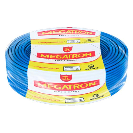 Fio 25mm flexível Megatron Cabo 25mm flexível Bobina com 100 metros certificado pelo inmetro Menor preço em Fio 25mm flexível Megatron Cabo 25mm flexível Bobina com 100 metros certificado pelo inmetro