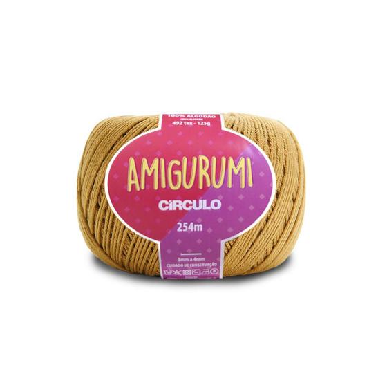 Imagem de Fio Amigurumi 125g Circulo (254m) (100% algodão mercerizado) - TEX 492 + cores