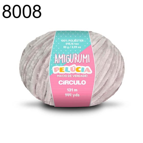 Imagem de Fio Amigurumi Pelúcia Circulo 131m