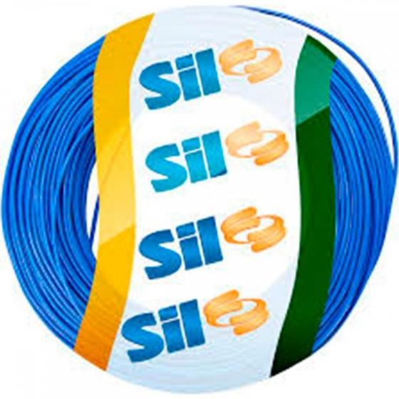 Imagem de Fio Cabinho Flexivel Sil 1,0 Azul 100M