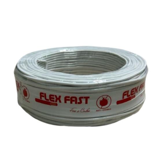 Imagem de Fio Cabo Flexível 1,5mm Rolo C/ 100m 750v- BRANCO